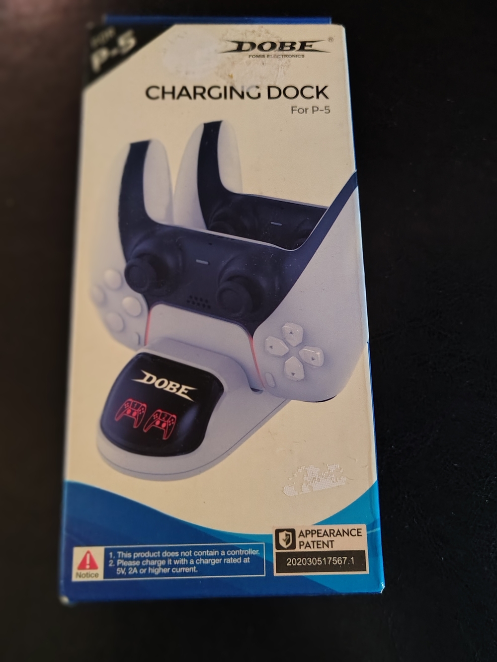 DOBE PS5 Controller Dual Charging Dock Station - NIB